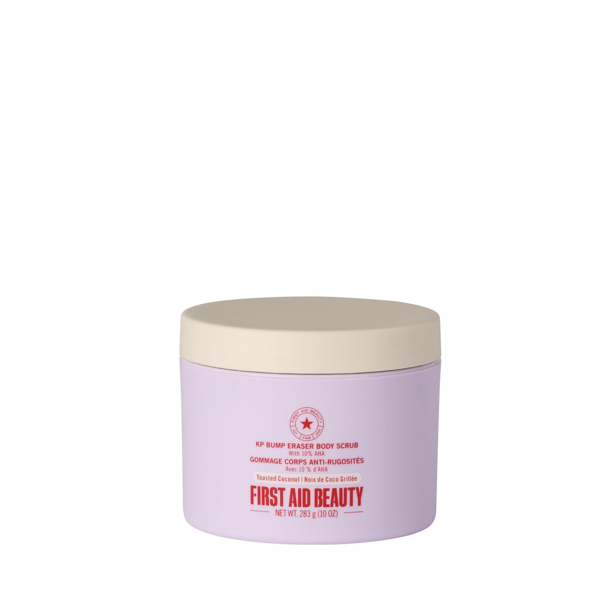 First Aid Beauty KP Bump Eraser Body Scrub, 10% AHA Body Exfoliator