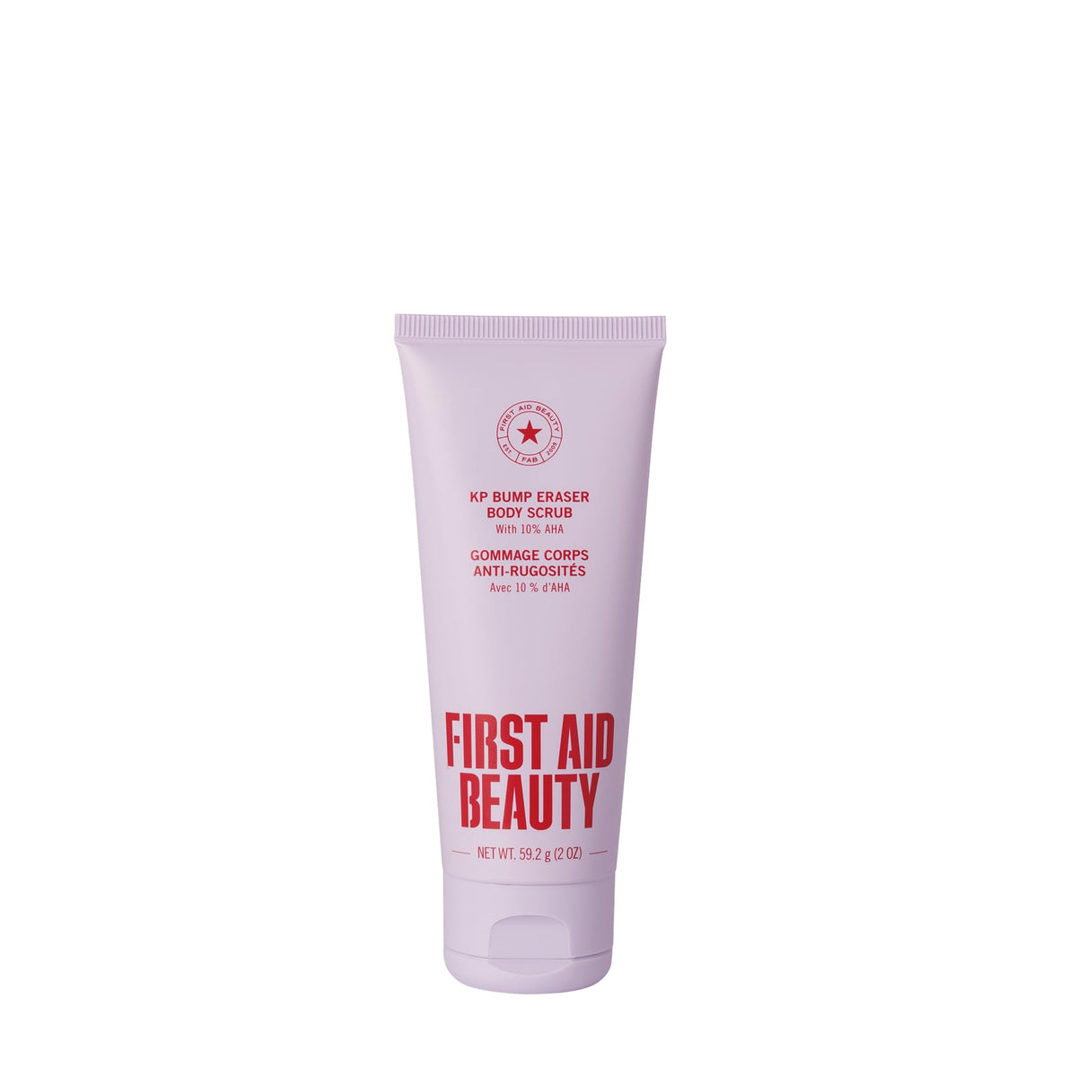 First Aid Beauty KP Bump Eraser Body Scrub, 10% AHA Body Exfoliator