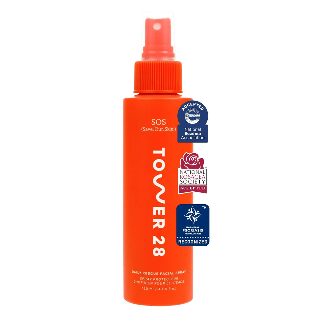 Tower 28 SOS Hypochlorous Acid Spray, Everyday Skin Care Mist (4 oz)