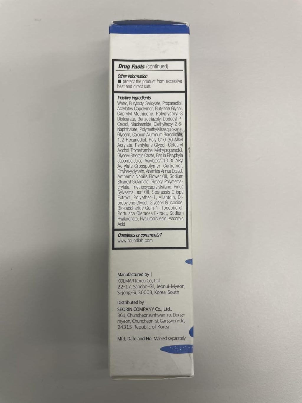 ROUND LAB Birch Juice Moisturizing UV LOCK SPF 45 1+1 (2-Pack)