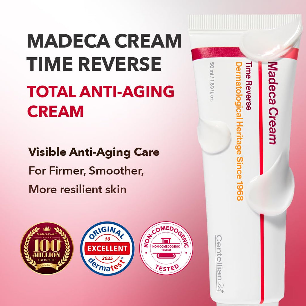 CENTELLIAN 24 Madeca Cream Time Reverse, TECA Anti-Aging Moisturizer