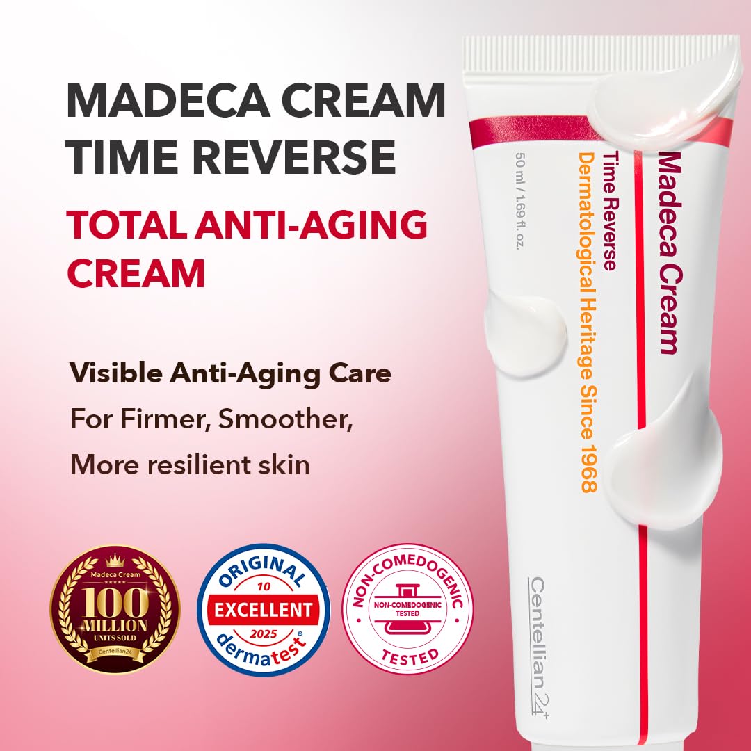 CENTELLIAN 24 Madeca Cream Time Reverse, TECA Anti-Aging Moisturizer