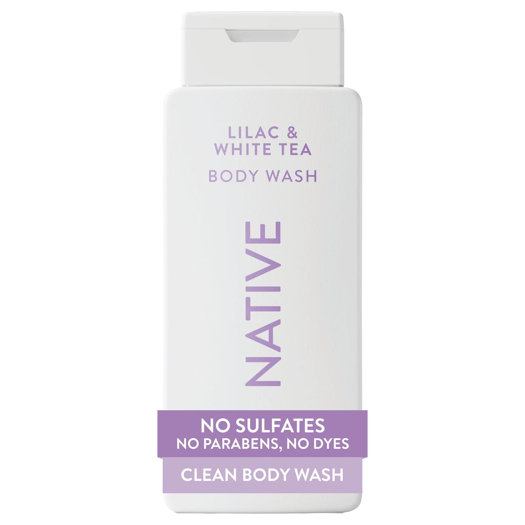 Native Clean Body Wash, Gentle & pH-balanced for Sensitive Skin, 24-Hr Freshness for Women & Men, Vegan & Cruelty-Free, Free of Sulfates, Parabens & Phthalates, Coconut & Vanilla, 18fl oz