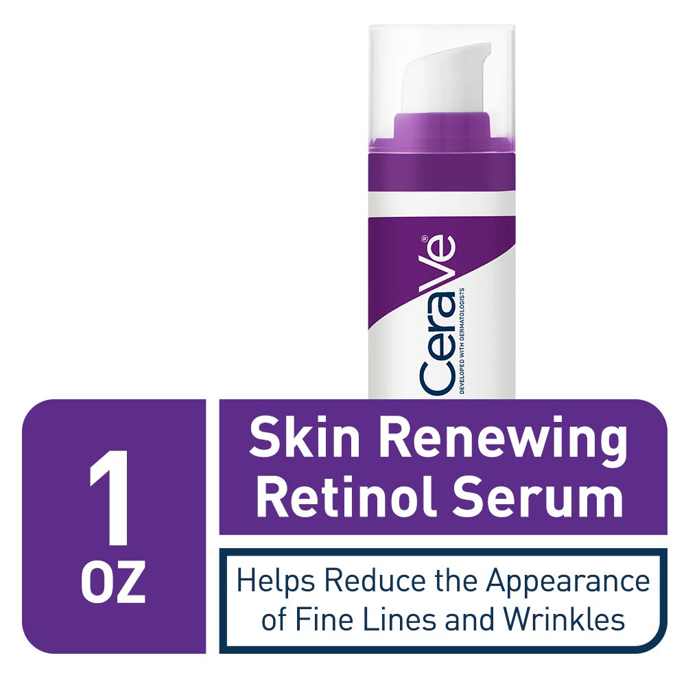 CeraVe Retinol Serum for Face with Niacinamide & Hyaluronic Acid, 1oz