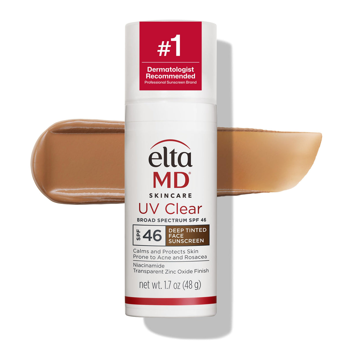 EltaMD UV Clear Face Sunscreen with Zinc Oxide, Oil-Free, SPF 46 and SPF 50