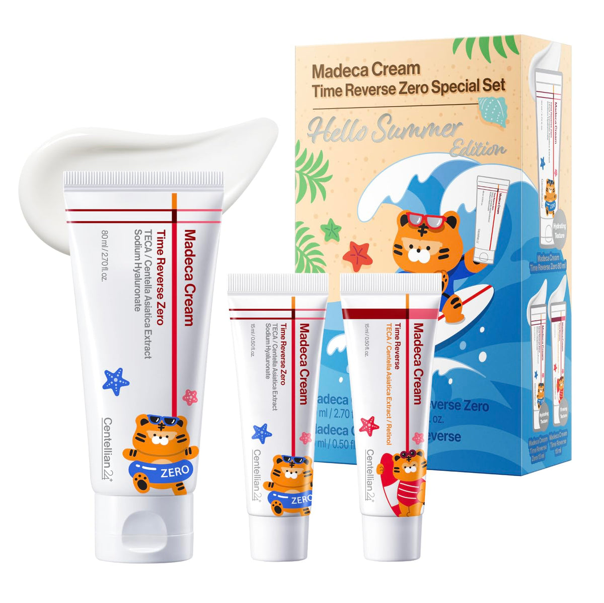 CENTELLIAN 24 Madeca Cream Time Reverse Zero, TECA Moisturiser, 2.70 fl oz