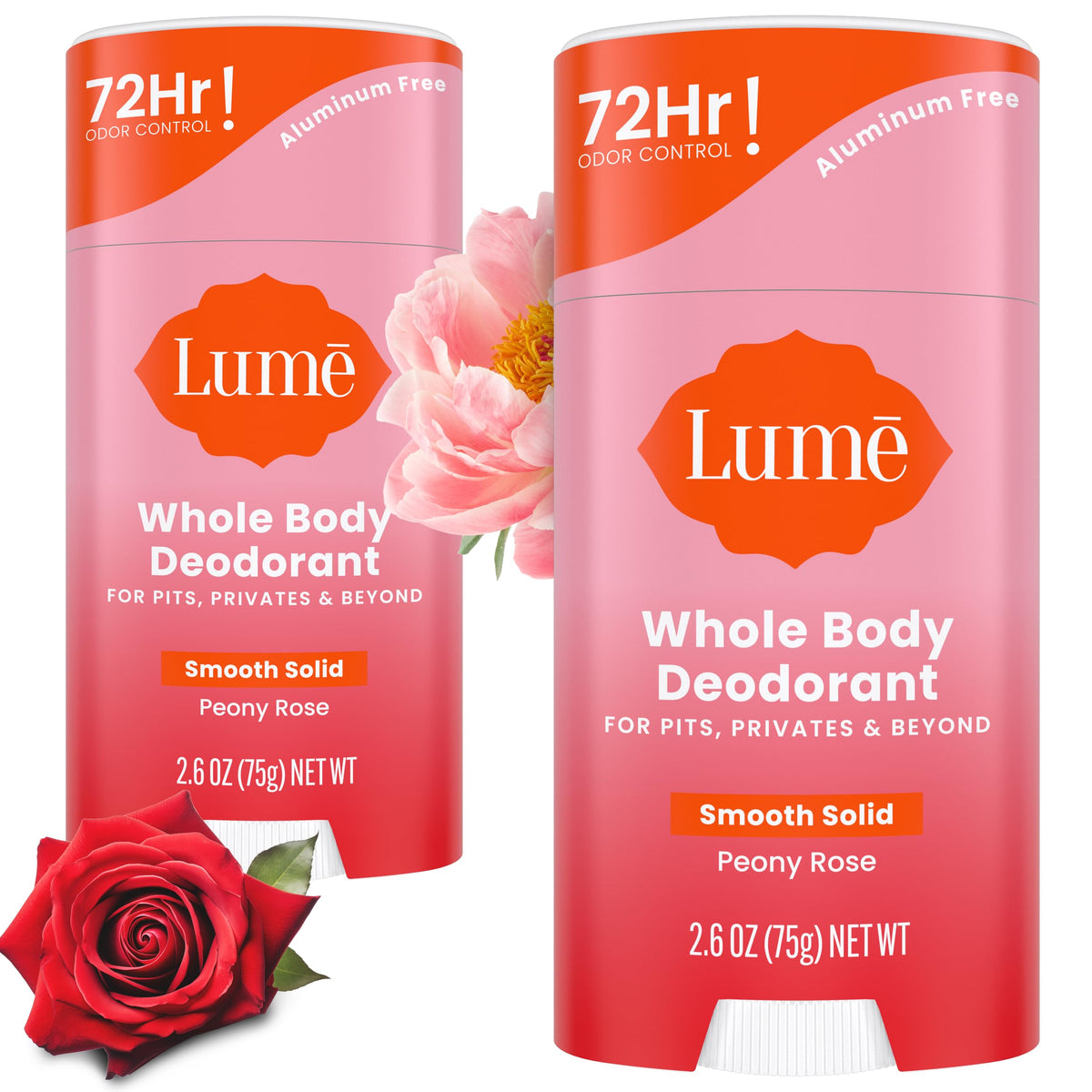 Lume Whole Body Deodorant - Solid Stick - 2.6 oz (Spiced Sandalwood)