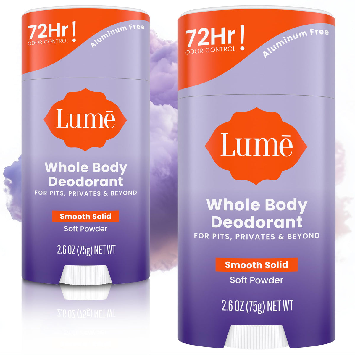 Lume Whole Body Deodorant - Solid Stick - 2.6 oz (Spiced Sandalwood)